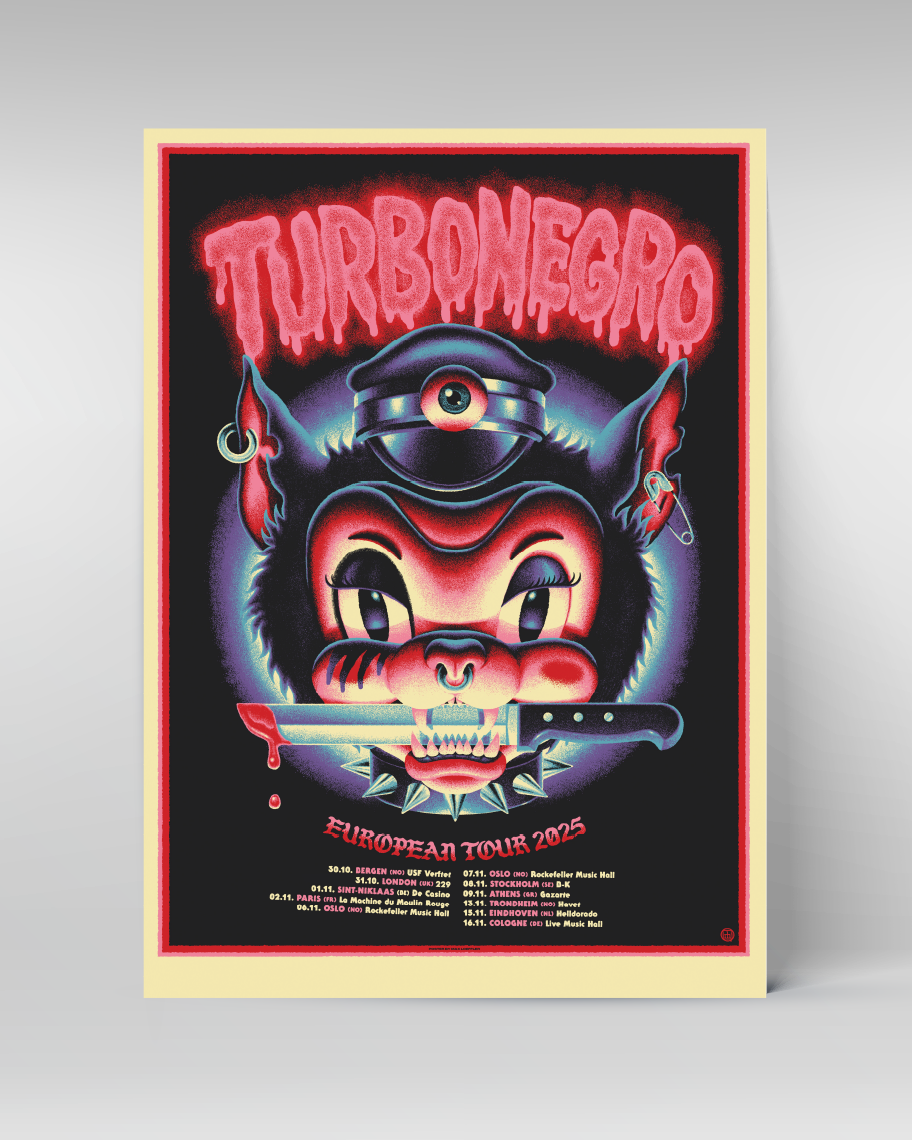 EUROPEAN TOUR POSTER