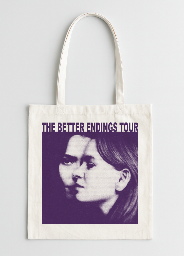 Better Endings Tour - Natural Totebag