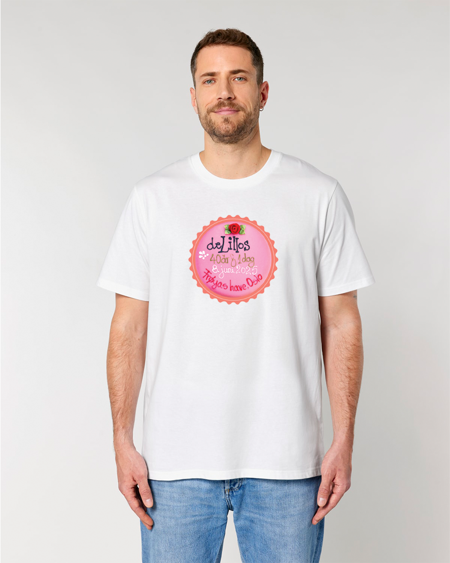 40-ÅR + 1 DAG T-skjorte søndag