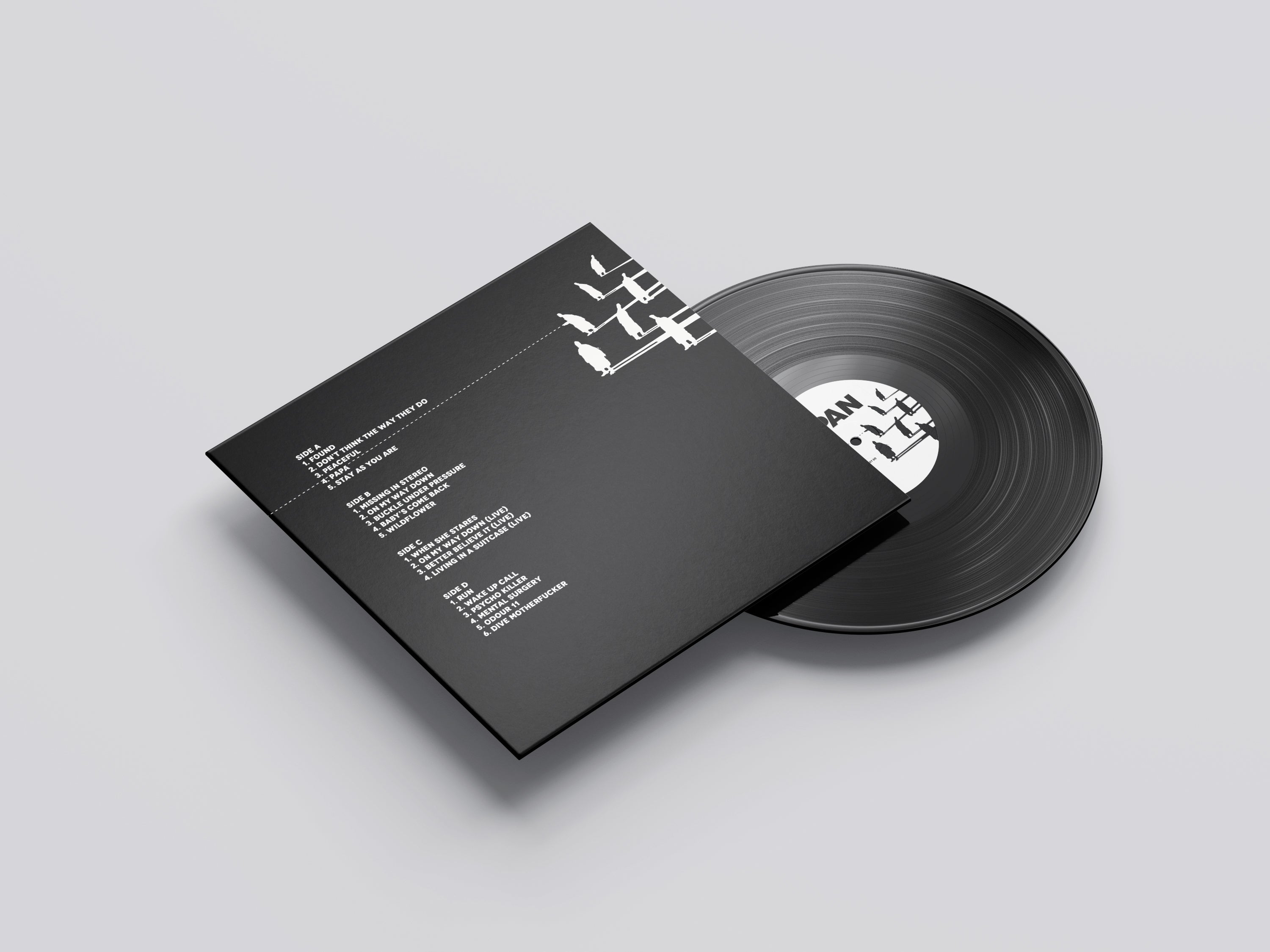 Mass Distraction Vinyl (limited edition) - Signed