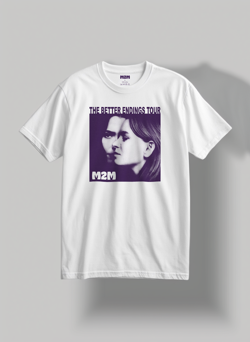 M2M Friendship T-Skjorte Hvit