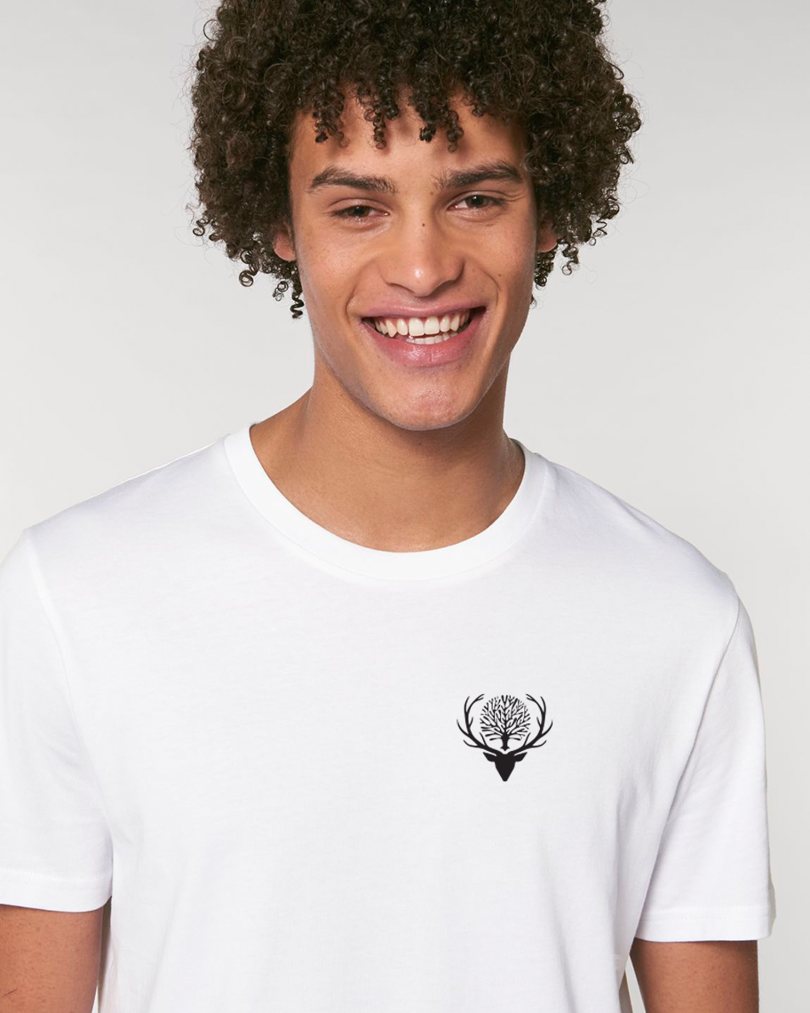 FAY WILDHAGEN HVIT T-SKJORTE