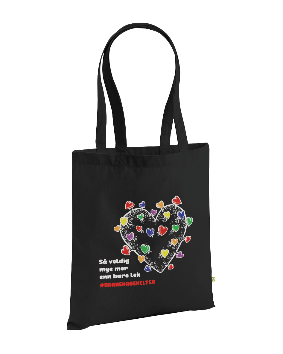 Handlenett Sort - Premium